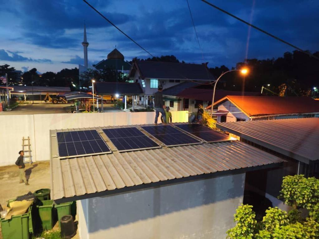 Solar at Majlis Daerah Beaufort